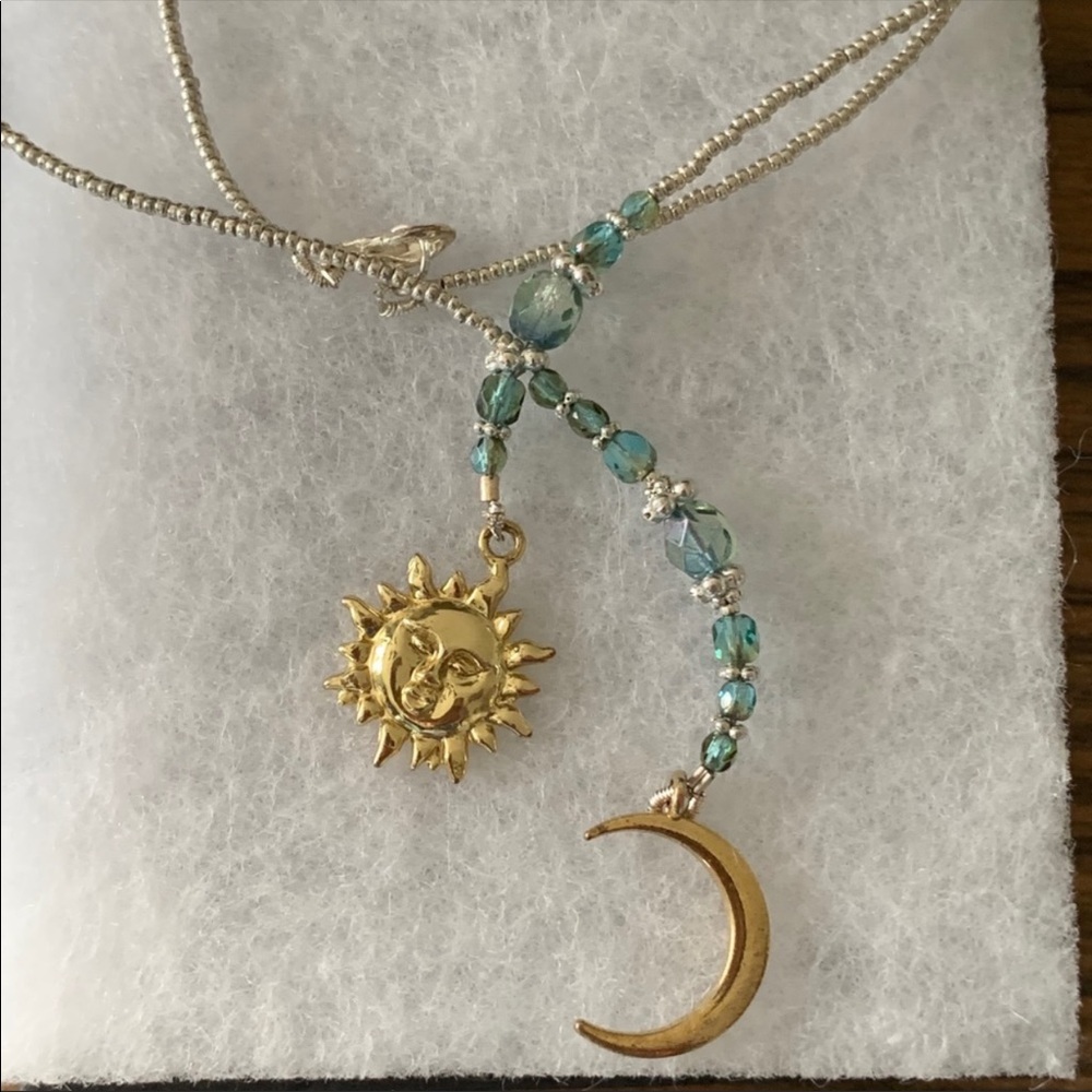 Sun & Moon Necklace & Anklet
